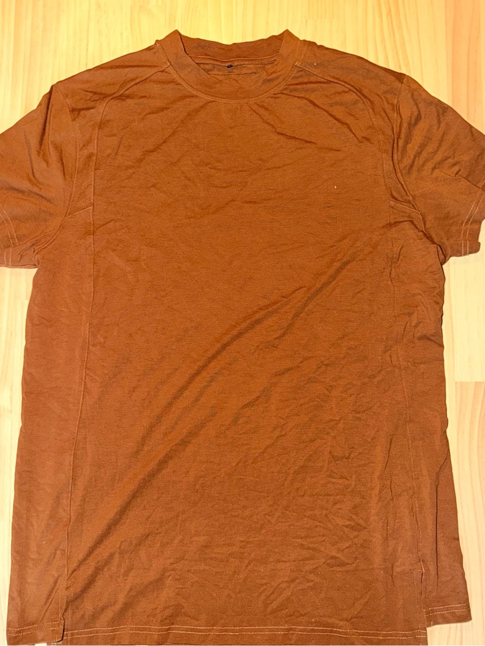 Alphalete Rustic Brown Short Sleeve Crew
